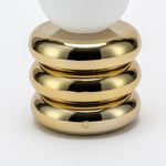 Glow Worm Cordless Table Lamp | Brass