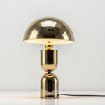 Mushroom Dome Table Lamp | Brass