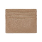 Men's Classic Grained Card Holder | Camel