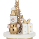 Hanging Drum Christmas Tree Decoration | Santa Claus