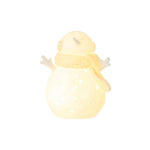 LED Snowman Figurine | Earmuffs | 16.5cm