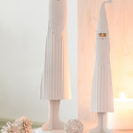 Minimalist Santa Claus Figurine | White | 45cm