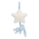Bashful Blue Bunny Musical Pull | Baby Jellycat
