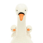Featherful Swan Soft Toy