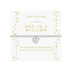 Christmas A Little 'One In A Million' Bracelet | Silver Plated