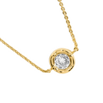 Solaria CZ Necklace | Gold Plated