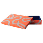 Eden Snakes Lacquer Box | Orange | Large