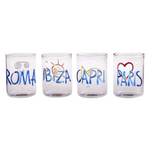 Jet Set Glassware Set | 4 Piece