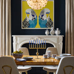 Vienna Menorah | Brass | 35cm