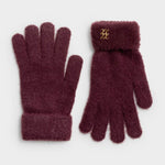 Boxed Soft Knit Gloves | Cherry