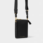 Effie Slim Crossbody Bag | Black