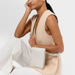 Effie Slim Crossbody Bag | Off White