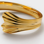 Floramour Waterproof Petal Bangle | Gold Coated