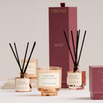 'Friendship' Mini Votive & Reed Diffuser Gift Set | English Pear & White Tea