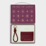 Gift Boxed Keyring & Cardholder | Cherry