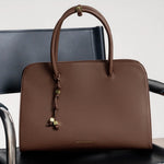 Hadley Shoulder Tote Bag | Dark Chocolate