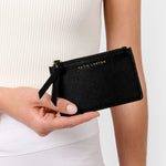 Hallie Coin & Card Holder | Black