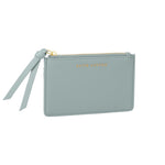 Hallie Coin & Card Holder | Duck Egg Blue