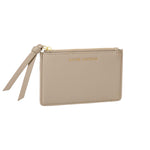 Hallie Coin & Card Holder | Light Taupe