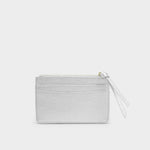 Hallie Coin & Card Holder | Silver