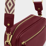 Hallie Crossbody Bag | Cherry