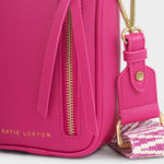 Hallie Crossbody Bag | Fuchsia | Small