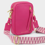 Hallie Crossbody Bag | Fuchsia | Small