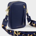 Hallie Crossbody Bag | Midnight Blue | Small