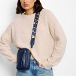 Hallie Crossbody Bag | Midnight Blue | Small