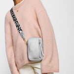 Hallie Crossbody Bag | Silver | Small