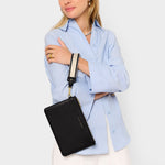 Hallie Wristlet Pouch | Black