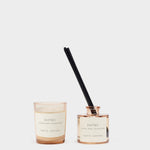 'Happy Home' Mini Votive & Reed Diffuser Gift Set | Blackberry Noir