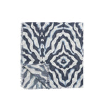 Kaleidoscope Print Scarf | Navy/White