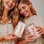 'Key To My Heart' Gift Boxed Keyring | Rose Pink