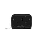 Klara Studded Concertina Cardholder | Black