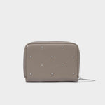 Klara Studded Concertina Purse | Mink