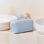 Makeup & Wash Bag | Blue Aura | Medium