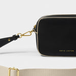 Marni Crossbody Bag | Black & Light Sand | Mini