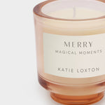 'Merry' Sentiment Candle | Blackberry Noir