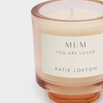 'Mum' Sentiment Candle | Peach Rose & Sweet Mandarin