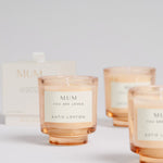 'Mum' Sentiment Candle | Peach Rose & Sweet Mandarin