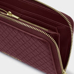 Nova Hand Woven Purse | Cherry | Large
