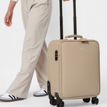 Oxford Cabin Suitcase | Light Taupe