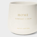 Porcelain 'Home' Mug