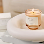 'Relax' Sentiment Candle | Fresh Linen & White Lily
