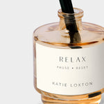 'Relax' Sentiment Reed Diffuser | Fresh Linen & White Lily