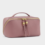 Soho Makeup & Wash Bag | Deep Rose | Medium