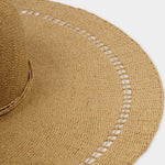 Wide Brim Floppy Straw Hat | Natural