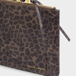 Tassel Charm Pouch | Leopard Print