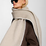 Whipstitch Scarf | Taupe
